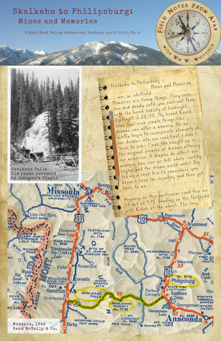 Skalkaho to Philipsburg: Mines and Memories Page 1